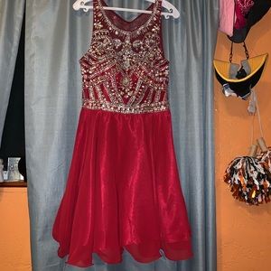 Red Homecoming Dress